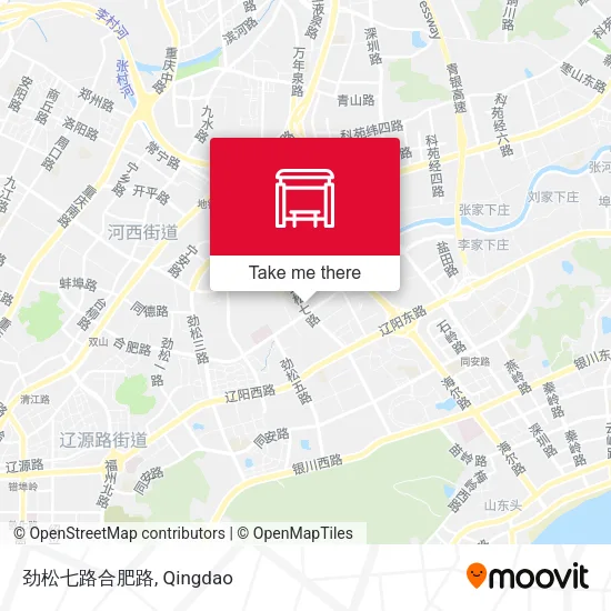 劲松七路合肥路 map