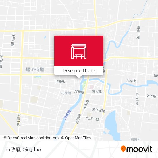 市政府 map