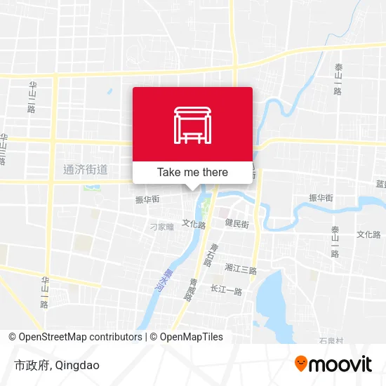 市政府 map