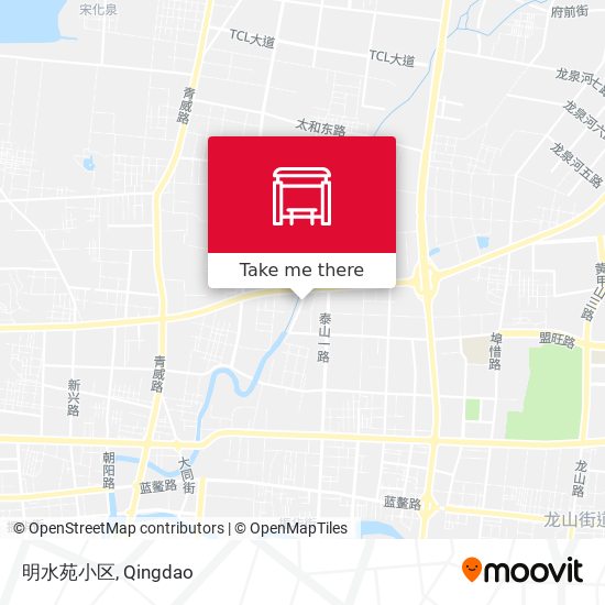明水苑小区 map