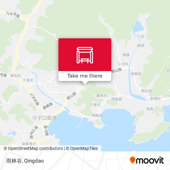 雨林谷 map