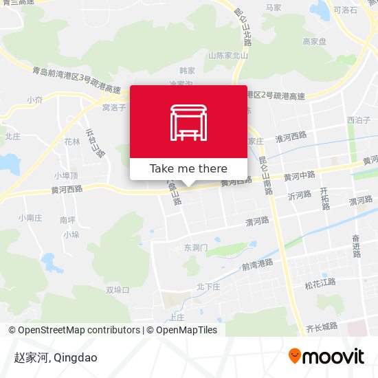 赵家河 map