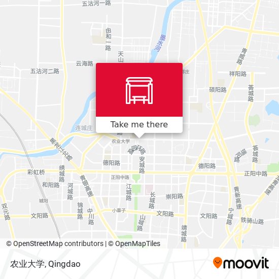 农业大学 map