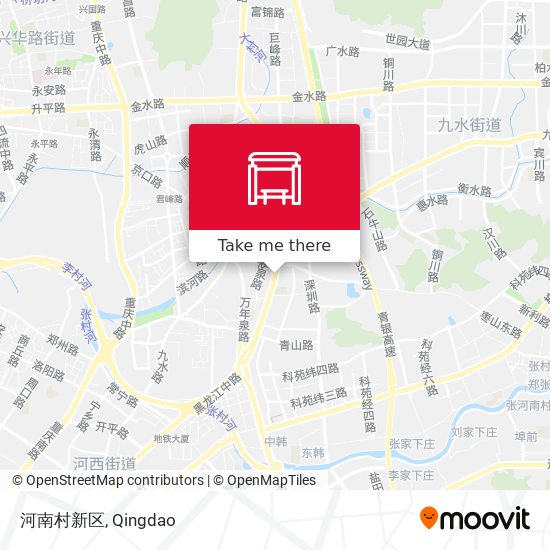河南村新区 map