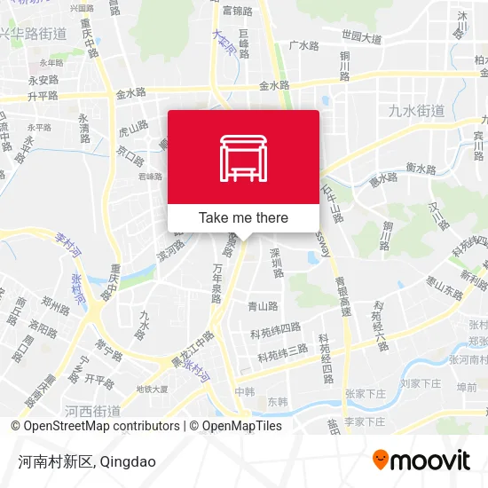 河南村新区 map