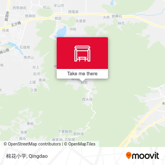 棉花小学 map