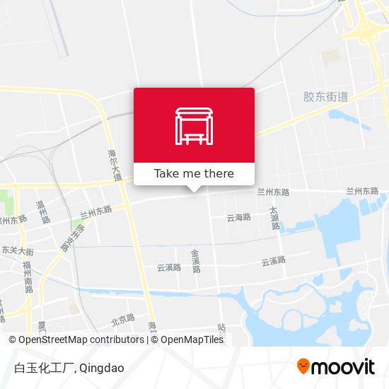 白玉化工厂 map