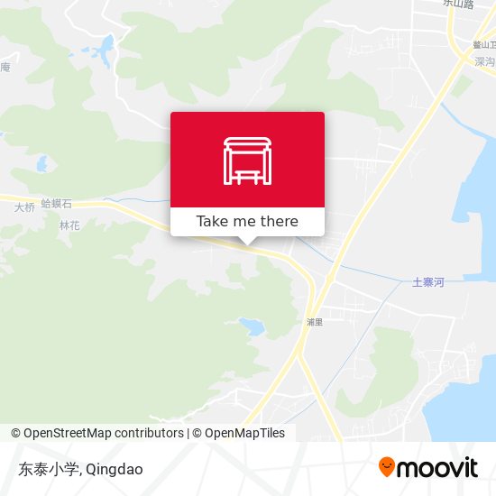 东泰小学 map