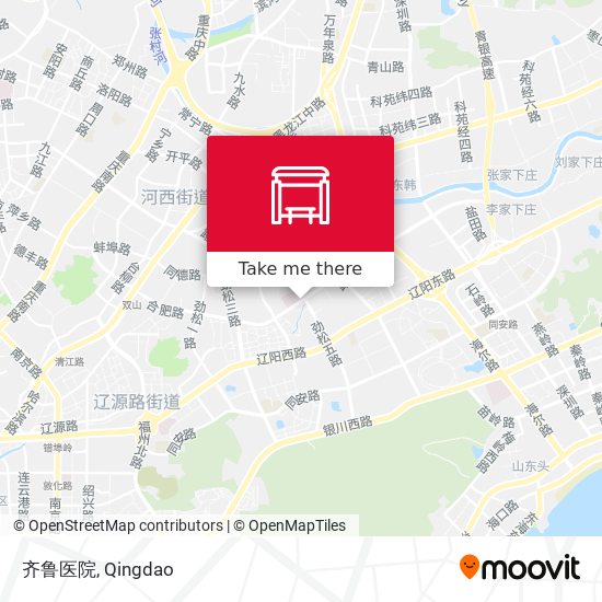 齐鲁医院 map
