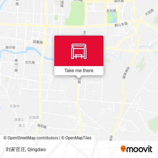 刘家官庄 map