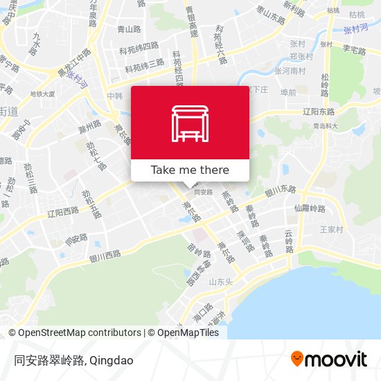同安路翠岭路 map