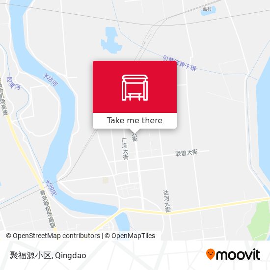 聚福源小区 map