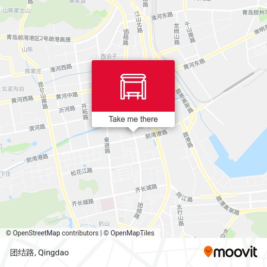 团结路 map