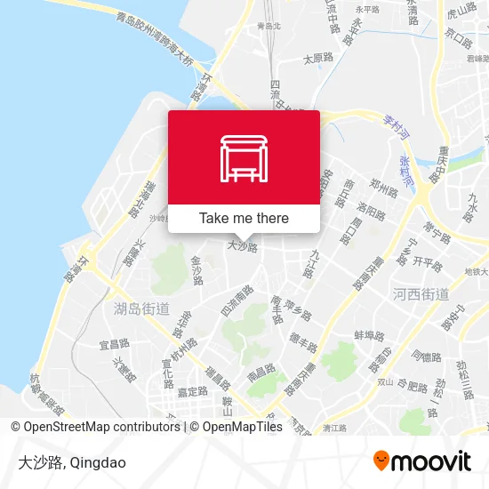 大沙路 map