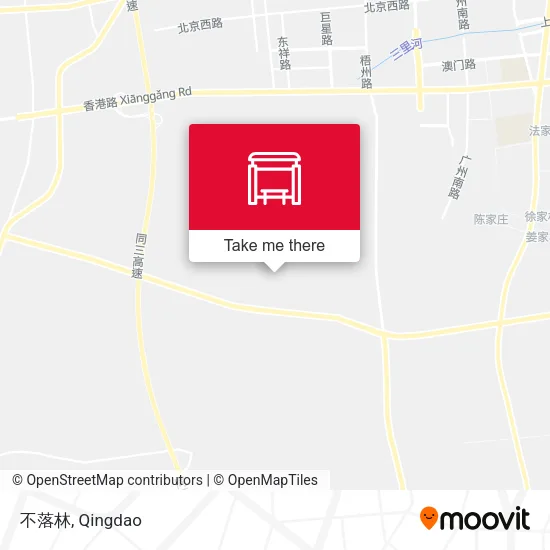 不落林 map