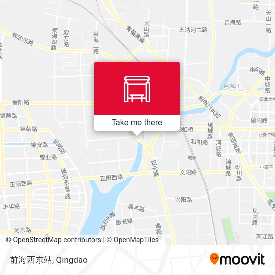 前海西东站 map