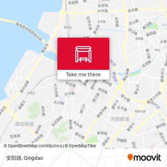 安阳路 map