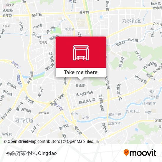 福临万家小区 map