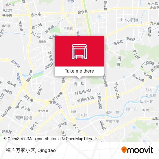 福临万家小区 map
