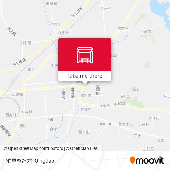 泊里枢纽站 map