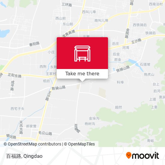百福路 map