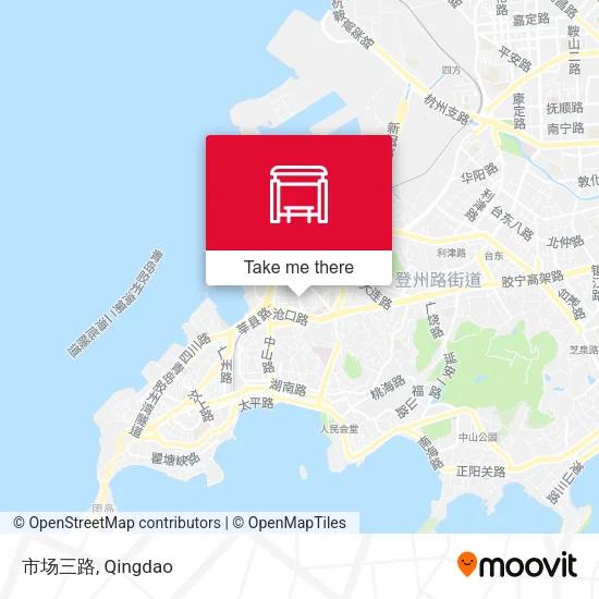 市场三路 map