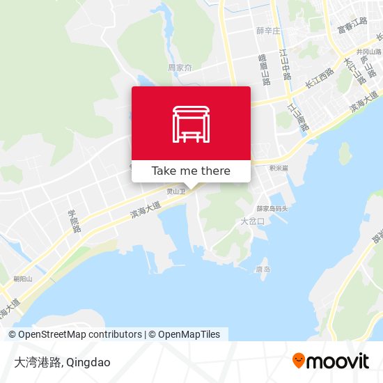 大湾港路 map