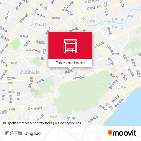 同乐三路 map