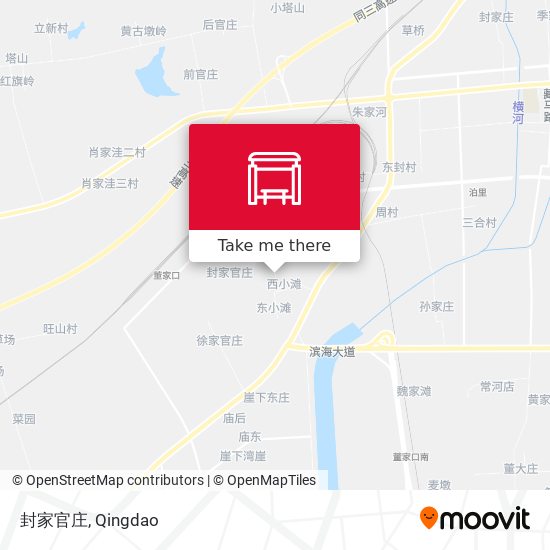 封家官庄 map