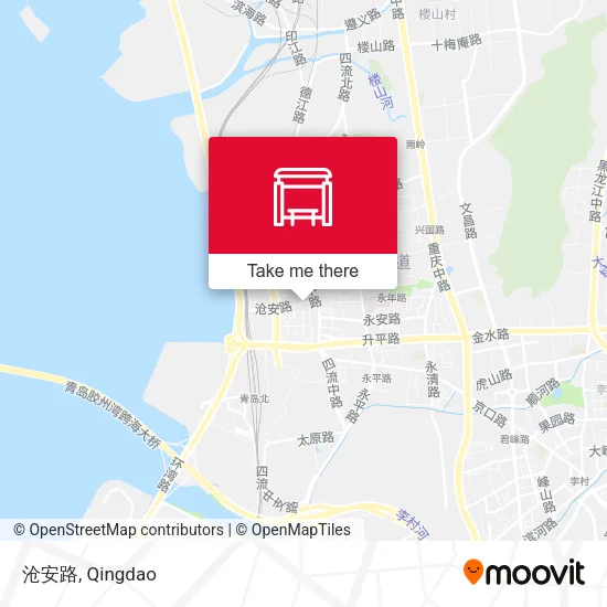 沧安路 map