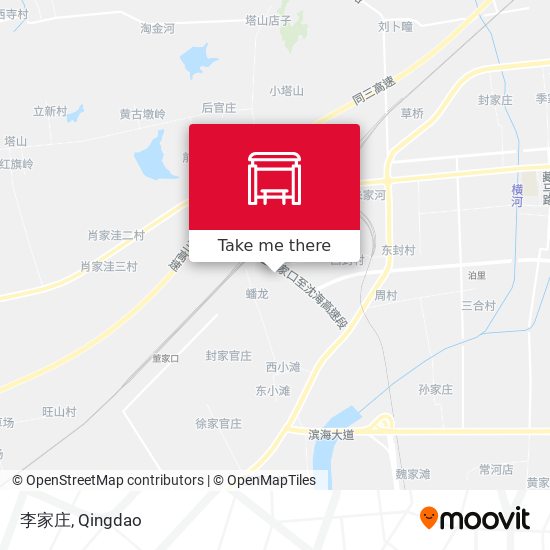 李家庄 map