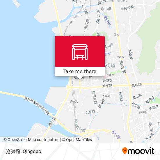 沧兴路 map