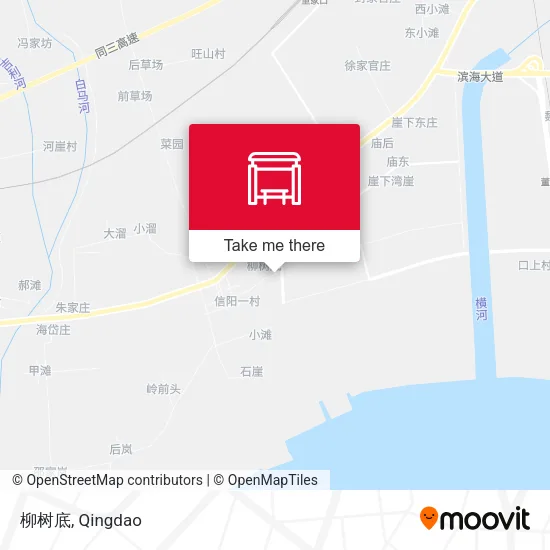 柳树底 map