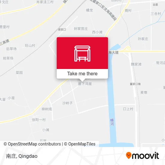 南庄 map