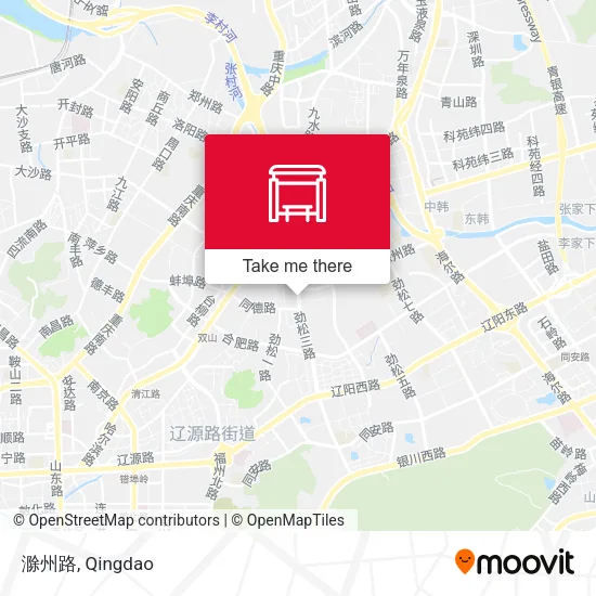 滁州路 map