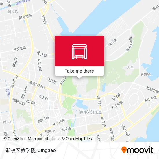 新校区教学楼 map
