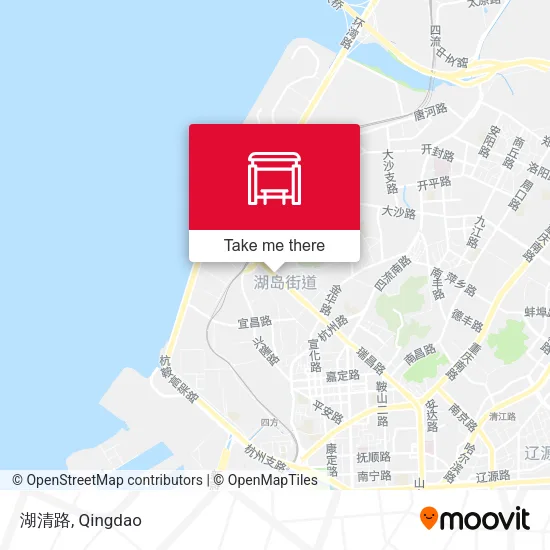 湖清路 map