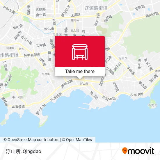 浮山所 map
