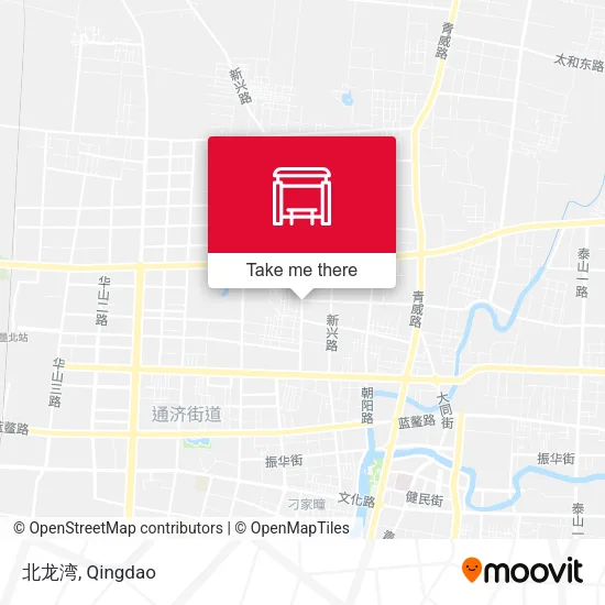 北龙湾 map