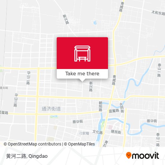 黄河二路 map