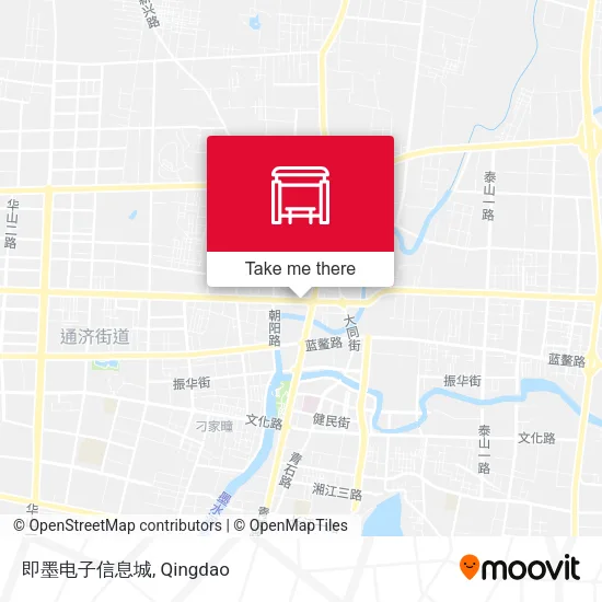 即墨电子信息城 map