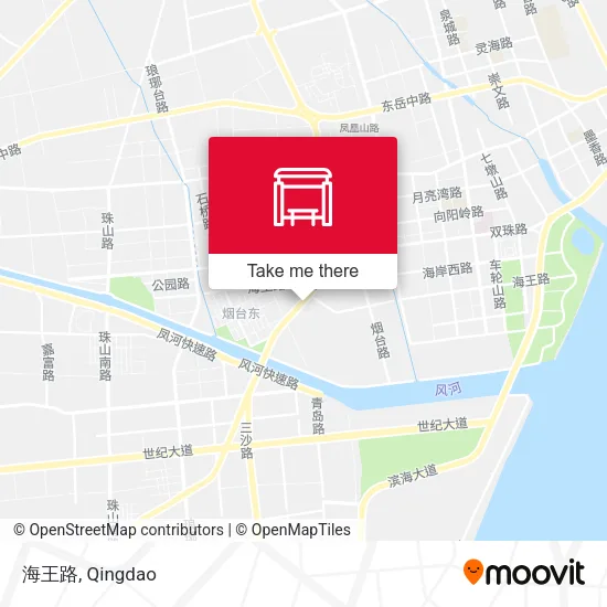 海王路 map