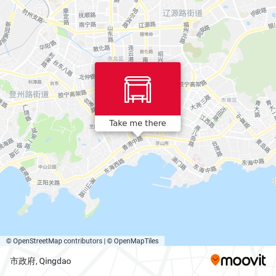 市政府 map