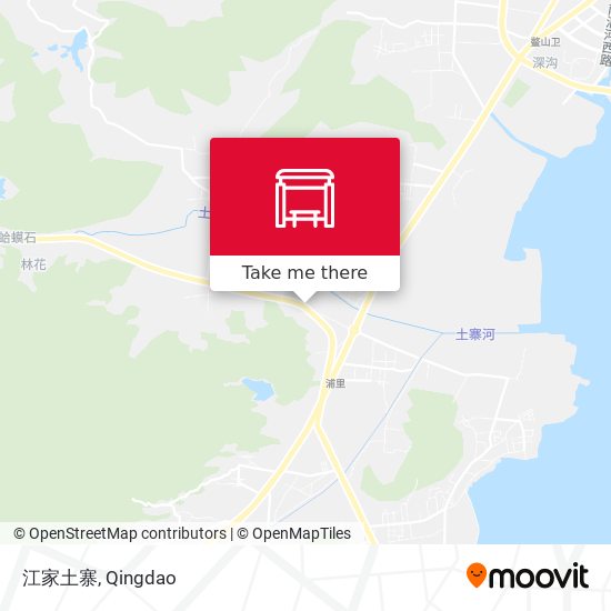 江家土寨 map
