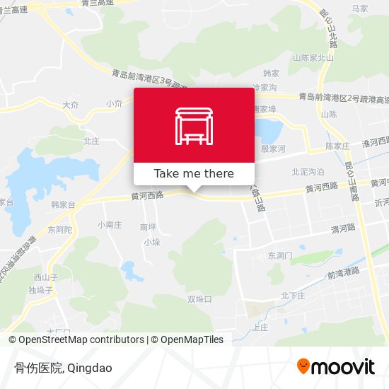 骨伤医院 map