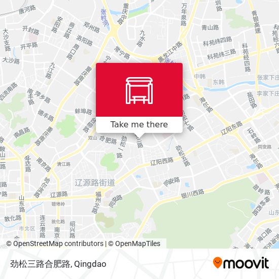 劲松三路合肥路 map