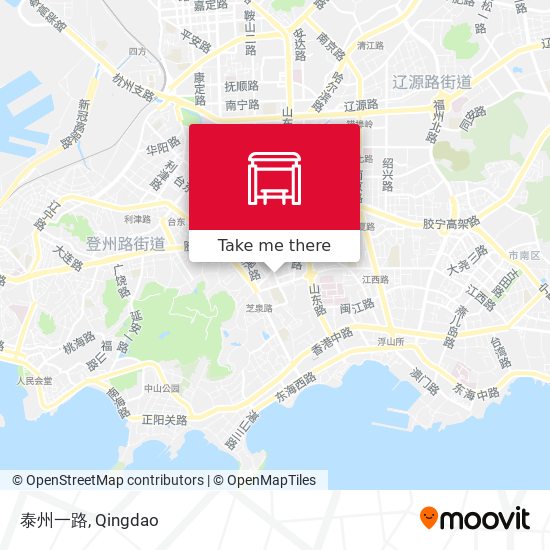 泰州一路 map