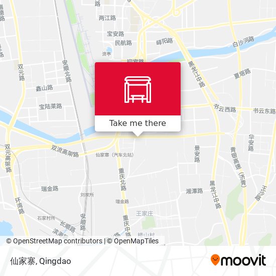 仙家寨 map