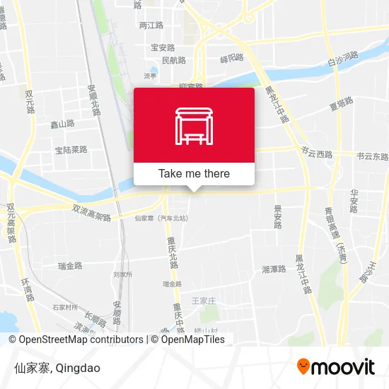 仙家寨 map