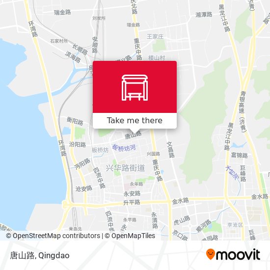 唐山路 map